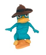 Disney Store Secret Agent Perry Phineas &amp; Ferb&#39;s The Platypus Plush Larg... - $23.68 CAD