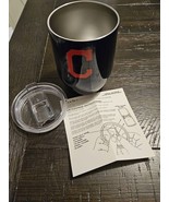 MLB Cleveland Indians 16 oz. Stainless Steel Curved Ultra Tumbler - £13.09 GBP