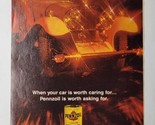 1970 Pennzoil Z-7 Motor Oil Can When Your Car Is Worth Careing For Magaz... - $11.87