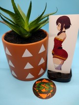 (4.5 Inches) Megumin (Thicc) - Konosuba - Water-Resistant Vinyl Sticker - £4.63 GBP