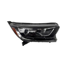 Headlight For 2017-22 Honda CRV Passenger Side Black Chrome Housing Halo... - $335.46