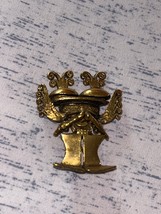 Alva Museum Pre-Colombian Golden Amulet Brooch - £30.86 GBP