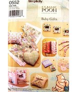 Simplicity 0552 or 4642 Winnie The Pooh Bear Baby Gifts Craft Pattern Fr... - $7.94 CAD