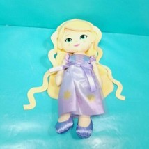 Disney Tangled Princess So Sweet Princess Rapunzel 12&quot; Plush New Purple Dress - £17.45 GBP