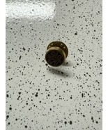 Weight Watchers 10 Pound Award Pin Brooch Gold Tone + Black O - $6.73 CAD