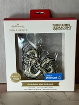 Hallmark 2024 Dungeons &amp; Dragons Ornament Dragon Ampersand NEW IN BOX- RARE - $19.34