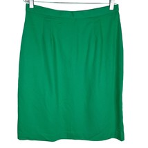 Adolfo International Vintage Pencil Skirt 16 Emerald Green Retro New - £22.95 GBP