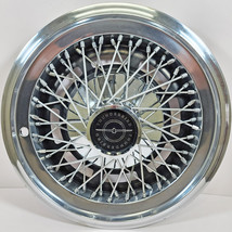 ONE 1977-1979 Ford Thunderbird # 727B 15&quot; Wire Hubcap / Wheel Cover # D4SZ1130G - £86.13 GBP