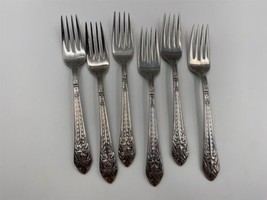 International SteelsmIths Stainless Steel MARQUIS Salad Forks Set of 6 - $49.99