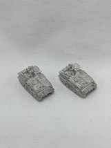 Set Of (2) Scout Tank Vehicle Metal Miniatures 3/4&quot; - $23.75