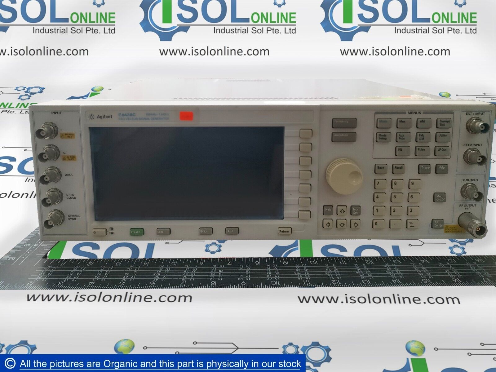 Agilent E4438C ESG Vector Signal Generator 250kHz - 1.0GHz Ver: 5.07 ATO... - $5,997.00