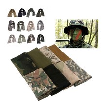 Camouflage Mesh Material Hunting Shemagh Scarf Balaclava Head Neck cover - £9.60 GBP
