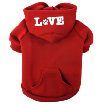 FASHION PET Love That Hoodie Red Small - $1,208.19 MXN