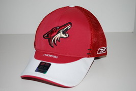 Phoenix Coyotes Reebok TD40Z NHL Stretch Fit Draft Hockey Cap Hat OSFM - £15.61 GBP