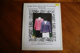 Lydia&#39; Easy Knits for G-Carriage Sweaters 3&amp;4 2 Patterns on 3.5&quot; Disk 94... - $352.64 MXN