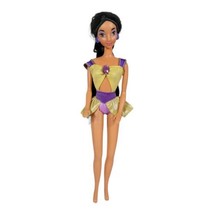 Vintage Disney&#39;s Aladdin Jasmine Water Jewel Magic Doll Mattel 1993 - £14.48 GBP