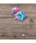 Custom Printed Caps, adorable tie dye hat “Made to Order” 24 Pack - $556.94 CAD