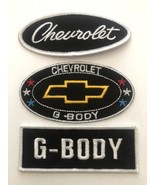 CHEVROLET G-BODY SEW/IRON ON PATCH CHEVY MONTE CARLO MALIBU EL CAMINO - $317.42 MXN