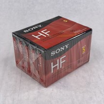 NEW Sony 5 Pack HF High Fidelity 90 Minute Audio Cassette Tape Normal Bias Blank - $9.46
