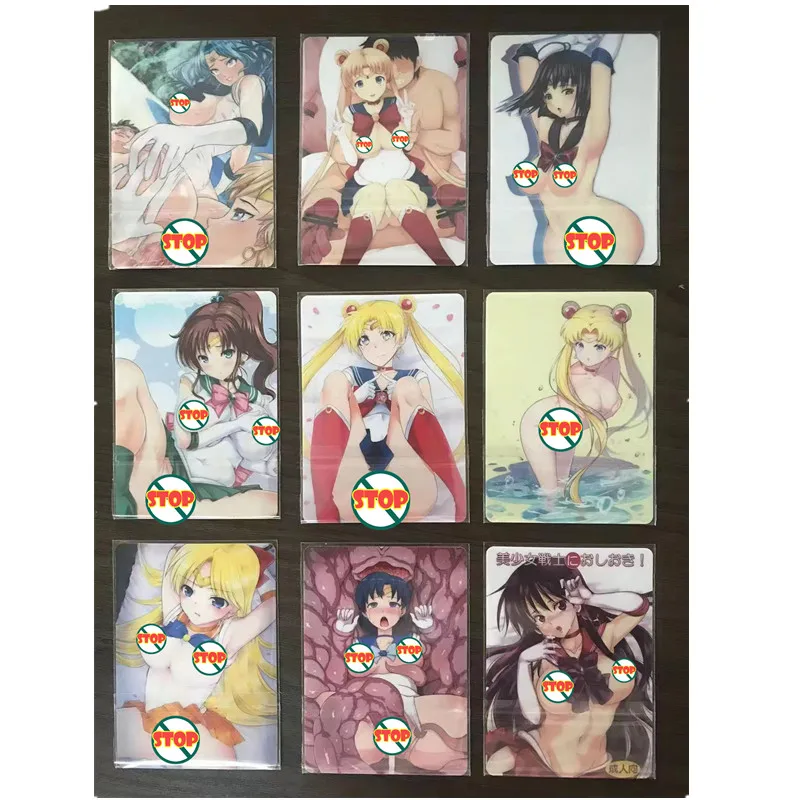 Game Fun Play Toys 9pcs/set Limited Edition Japan Anime TCG Sailor Moon Cards Co - £64.14 GBP