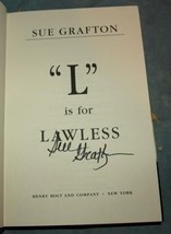 L is For Lawless by Sue Grafton (1995) Hardback Signed 1st - £26.96 GBP