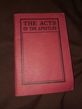 The Acts of the Apostles American Bible Society. Esterdahl Mortuary Moli... - £18.36 GBP