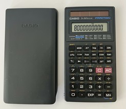 CASIO FX-260 Solar powered All-Purpose Scientific Calculator with Case - $9.85