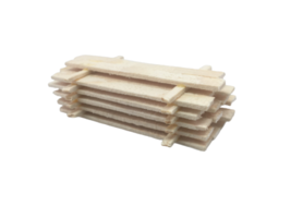 HO GAUGE/SCALE MINIATURE LUMBER PILE for Model Railroad Layouts - £11.01 GBP