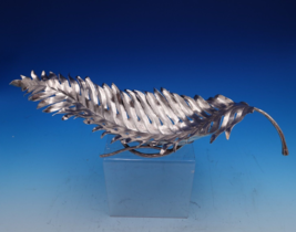 Buccellati Italian Sterling Silver Bowl Leaf Shaped 14 1/2&quot; x 6&quot; 11 ozt.... - £1,416.42 GBP
