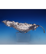 Buccellati Italian Sterling Silver Bowl Leaf Shaped 14 1/2&quot; x 6&quot; 11 ozt.... - £1,431.57 GBP
