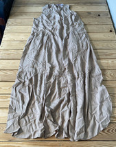 Laurie felt NWOT Women’s Sleeveless tiered Maxi dress size S sand BH - £17.05 GBP