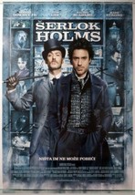 Original Movie Poster Sherlock Holmes Robert Downey Jr Jude Law Guy Ritc... - £16.33 GBP