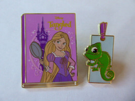 Disney Trading Pins 157017 Uncas - Rapunzel &amp; Pascal - Princess Book &amp; Bookm - £21.69 GBP