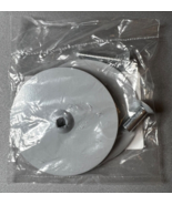 2-5/8&quot; Gray Door Hole Deadbolt Cover Steel Plate - Fits Doors Up To 1.75... - $12.19 CAD