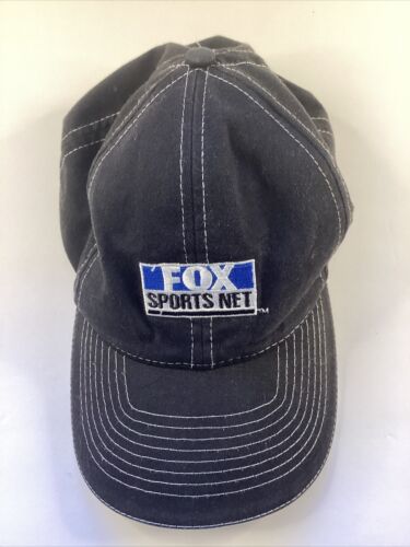 Primary image for Fox Sports Net Hat Adult Black Adjustable Strap back Cap