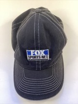 Fox Sports Net Hat Adult Black Adjustable Strap back Cap - £7.72 GBP