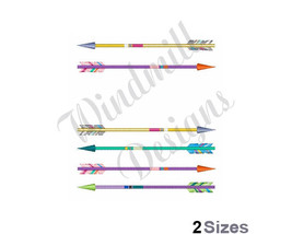 Archery Arrows - Machine Embroidery Design - £2.75 GBP