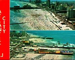 Greetings From Atlantic City New Jersey NJ Vtg Chrome Postcard Q15 - £2.33 GBP