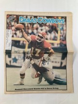 Dallas Cowboys Weekly Newspaper October 24 1992 Vol 18 #19 Russell Maryland - £10.59 GBP