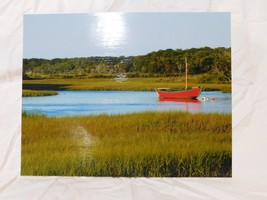 Sail Boat on the River - $15.00