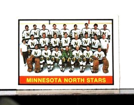 1974-75 O-PEE-CHEE Hockey #363 Minnesota North Stars Team Checklist - £10.08 GBP