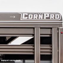 Corn Pro Horse Trailer Graphic Vinyl Decals New 2PC Set OEM Oracle 18” - $34.64