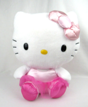 Ty Sanrio Hello Kitty Pink Ballerina with Tutu Plush 12&quot; No Ty Tag VGUC - £6.25 GBP