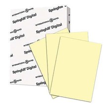 Springhill Colored Paper, 24 lb Canary Printer Paper, 8.5 x 14-1 Ream (500 Sheet - £14.45 GBP