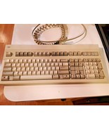 Vintage Hewlett Packard HP C1405A #ABA Computer Keyboard Red Letters cord - £42.63 GBP