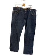 Levi&#39;s 505 Regular Fit Jeans 42x30 Dark Wash Denim Made in Mexico - $36.54 CAD