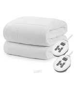Sunbeam Selecttouch Electric Heated Mattress Pad Quilted Cotton Full 10 ... - $75.99