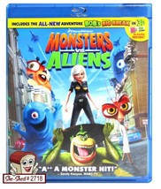 Dreamworks Monsters Vs Aliens BluRay - used -   - $4.95