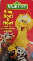 Sesame Street Sing,Hoot &amp; Howl(Vhs 1991)TESTED-RARE Vintage COLLECTIBLE-SHIP N24 - £19.80 GBP