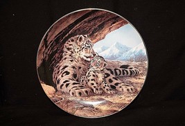 The Snow Leopard Collector Plate 1989 The Endangered Species by W.S George 5739C - £11.86 GBP